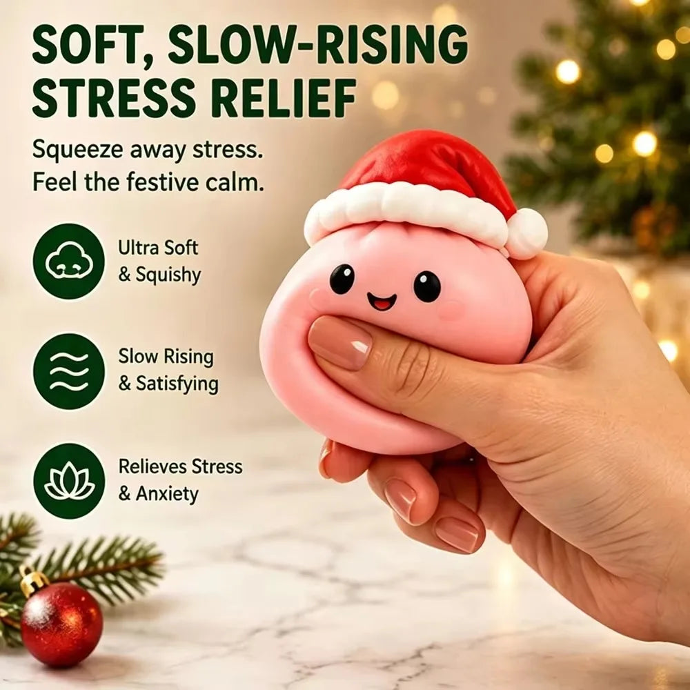 Christmas Dumpling Squishy Advent Calendar 2026 – 24 Day Countdown Fidget Toy